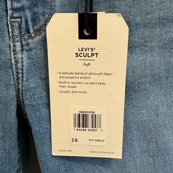 Levi’s - 724 HIGH RISE STRAIGHT; Size: W28 (NWT) - Picture 7 of 15